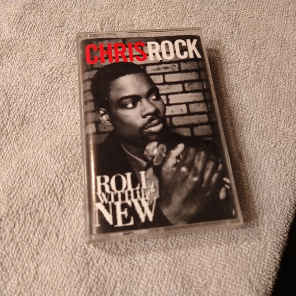 Vintage 1997 Chris Rock - Roll With The New Comedy Stand-up Cassette Tested - Picture 1 of 3